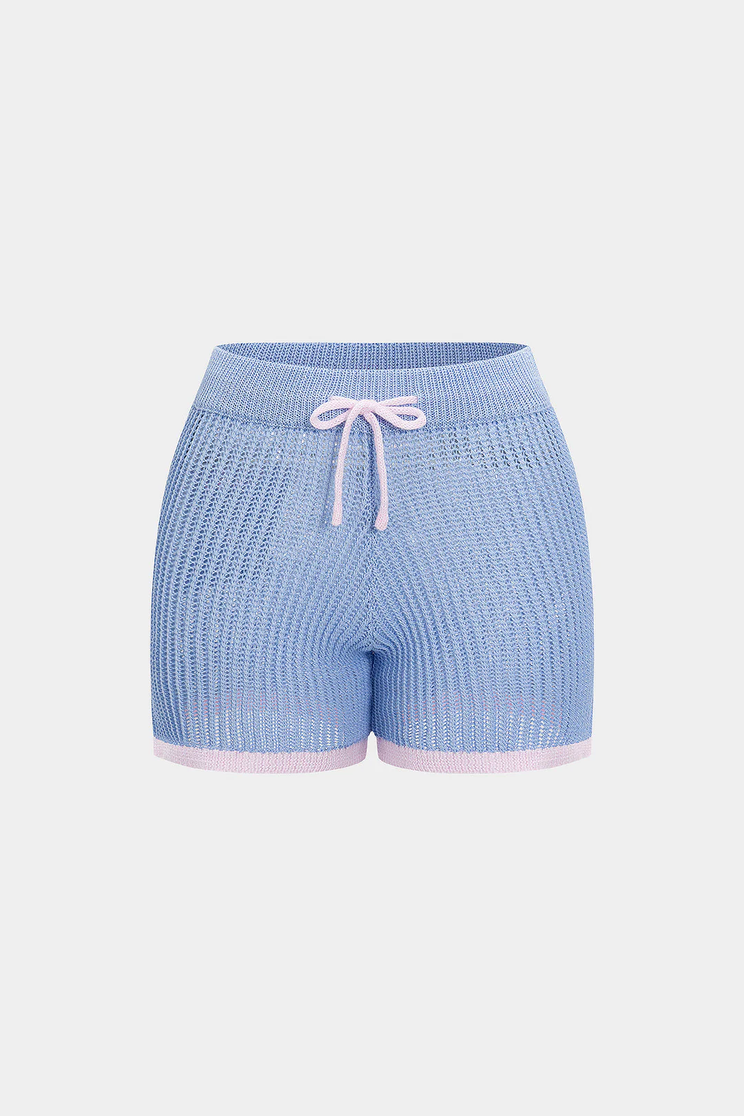 Knit Drawstring Pocket Shorts