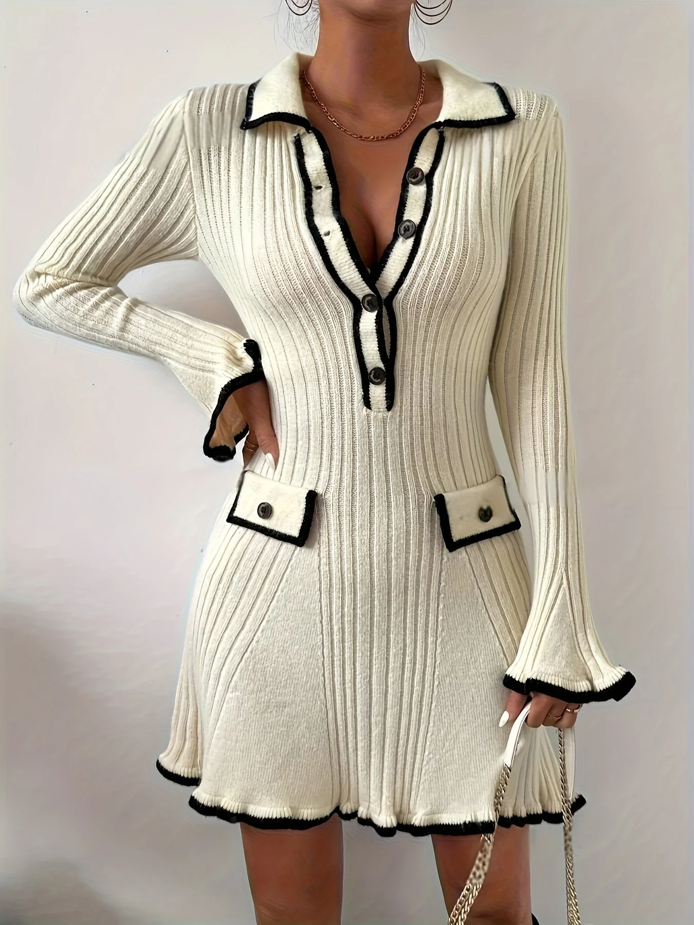 Elina-  Sweater Dress